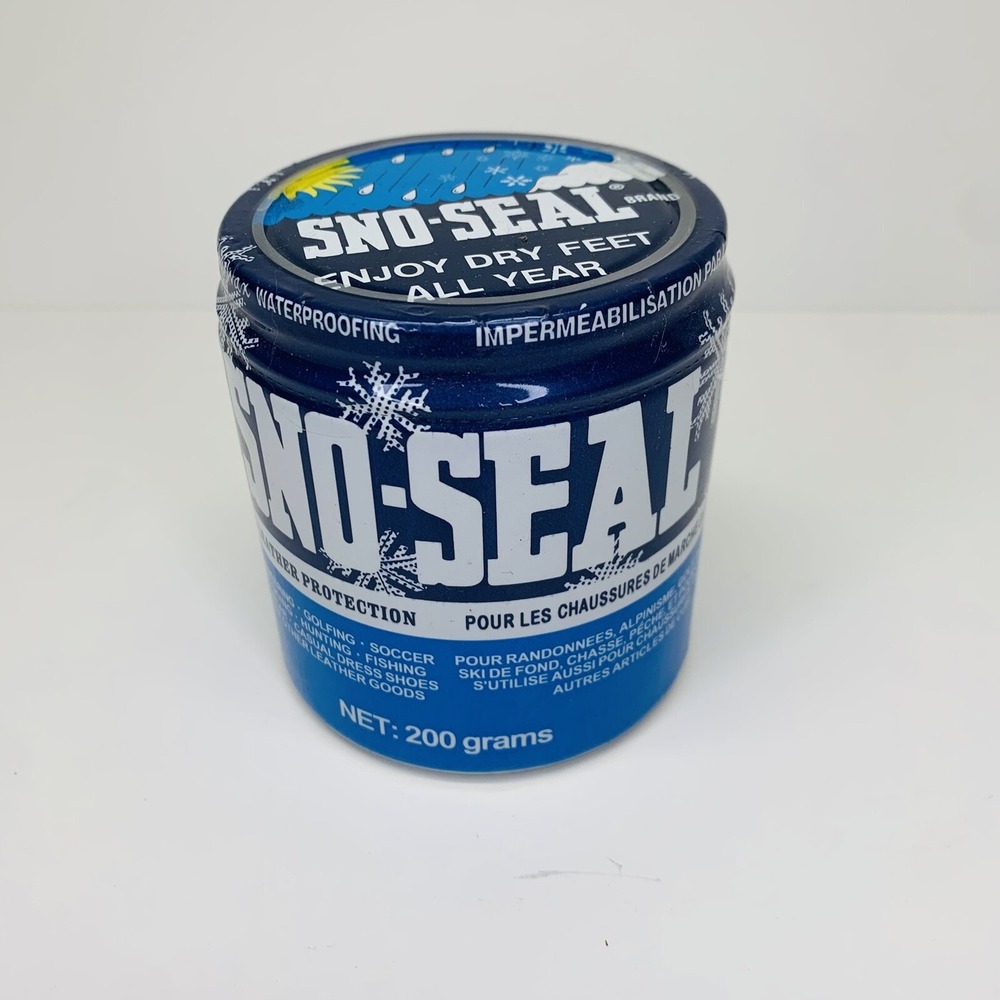 Sno Seal Original Bees Wax Leather Snow Protector Waterproofer -‎ 7 oz (200 g)